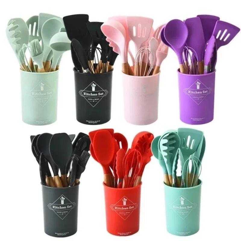 Super Kit de Utensílios de Silicone