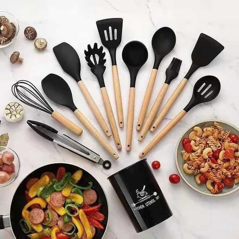 Super Kit de Utensílios de Silicone