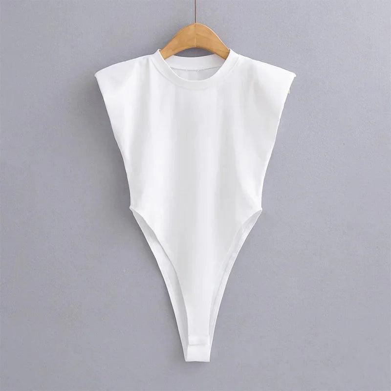 Bodysuit para mulheres branco