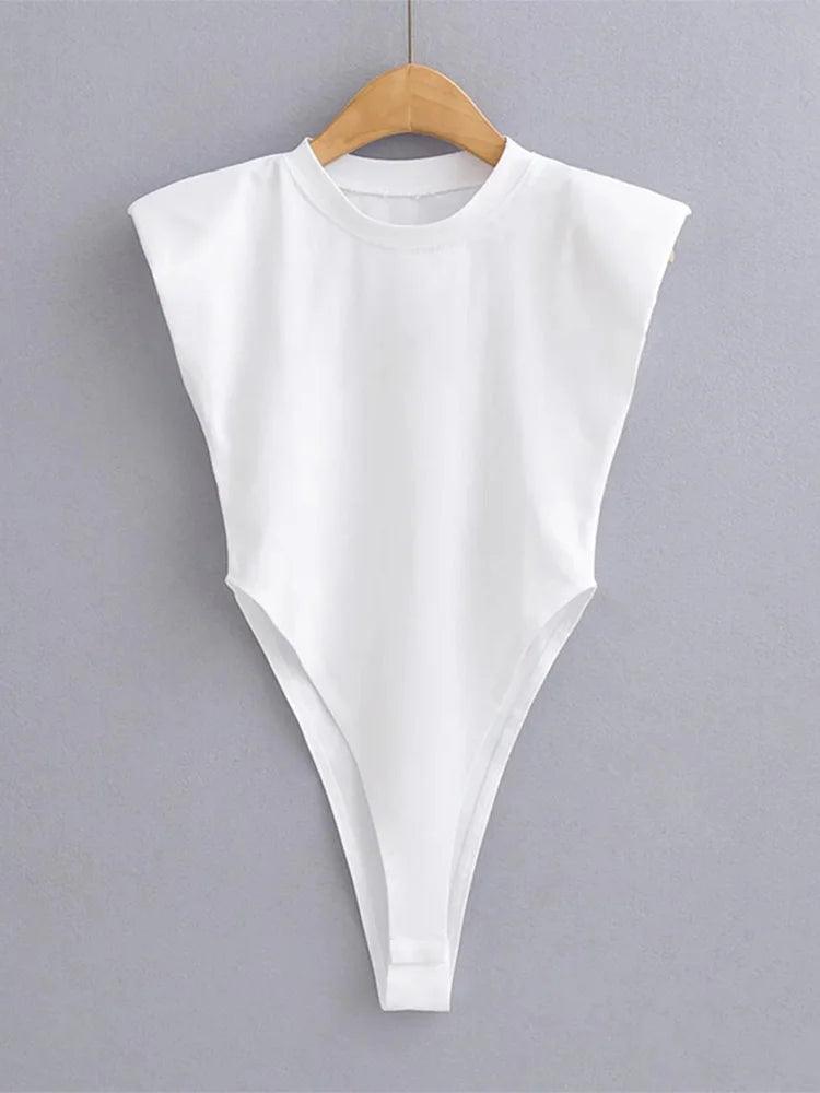 Bodysuit para mulheres branco